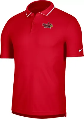 Nike Men's Illinois State Redbirds Red UV Collegiate Polo