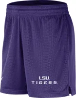 Nike Men's LSU Tigers Purple Dri-FIT Knit Mesh Shorts