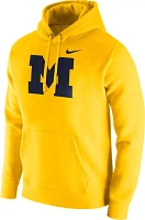 Nike Men's Michigan Wolverines Maize Club Fleece Pullover Hoodie