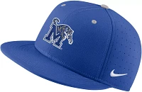 Nike Men's Memphis Tigers Blue Aero True Baseball Fitted Hat