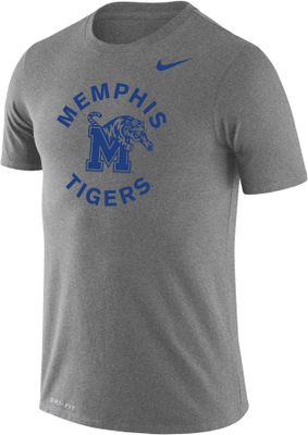 Nike Men's Memphis Tigers Grey Dri-FIT Legend T-Shirt