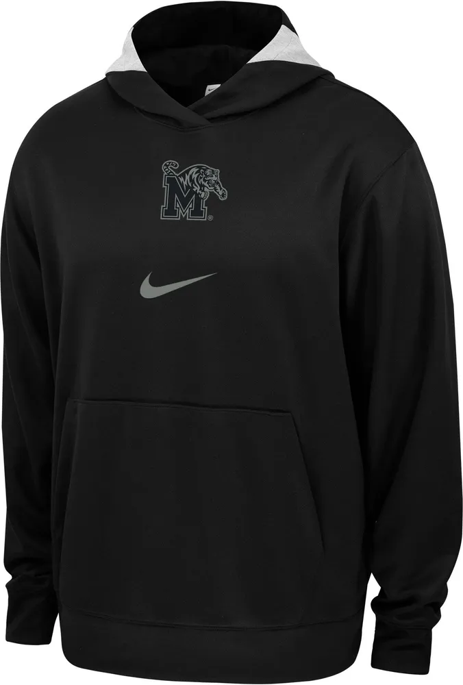 Nike Men's Memphis Tigers Blue Spotlight Basketball Dri-FIT Pullover Hoodie