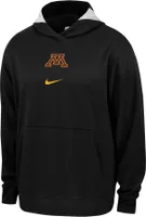 Nike Men's Minnesota Golden Gophers Black Spotlight Basketball Dri-FIT Pullover Hoodie