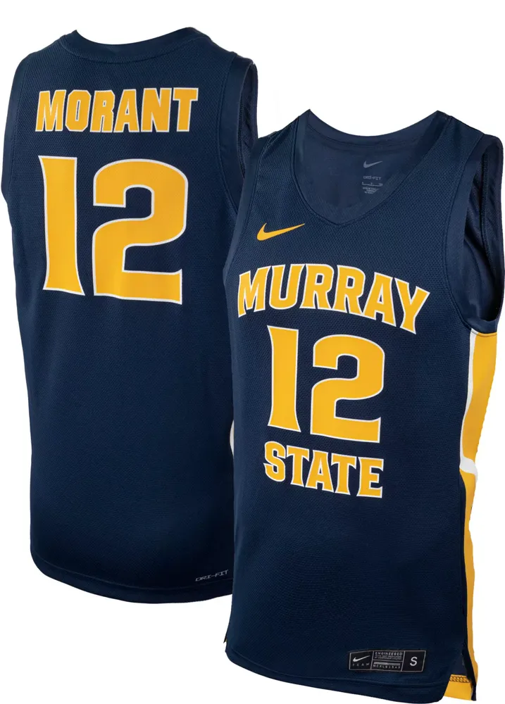 Nike Men's Murray State Racers Ja Morant #12 Navy Replica Basketball Jersey