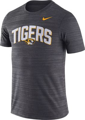 Nike Men's Missouri Tigers Black Dri-FIT Velocity Football T-Shirt