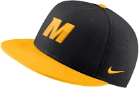 Nike Men's Missouri Tigers Black Aero True Baseball Fitted Hat