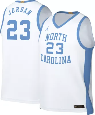 Jordan Men's North Carolina Tar Heels Michael  #23 White Limited Basketball Jersey