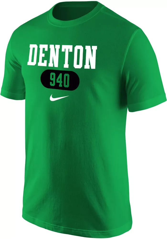 Nike Men's North Texas Mean Green Green Denton 940 Area Code T-Shirt