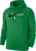 Nike Men's North Texas Mean Green Club Fleece Wordmark Pullover Hoodie