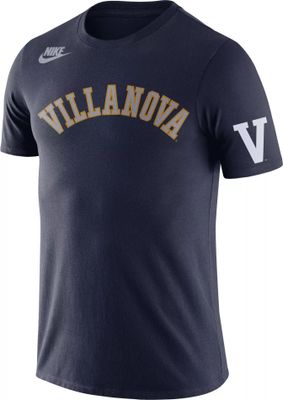 Nike Men's Villanova Wildcats Navy Essential Logo T-Shirt