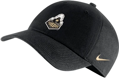 Nike Men's Purdue Boilermakers Black Campus Adjustable Hat