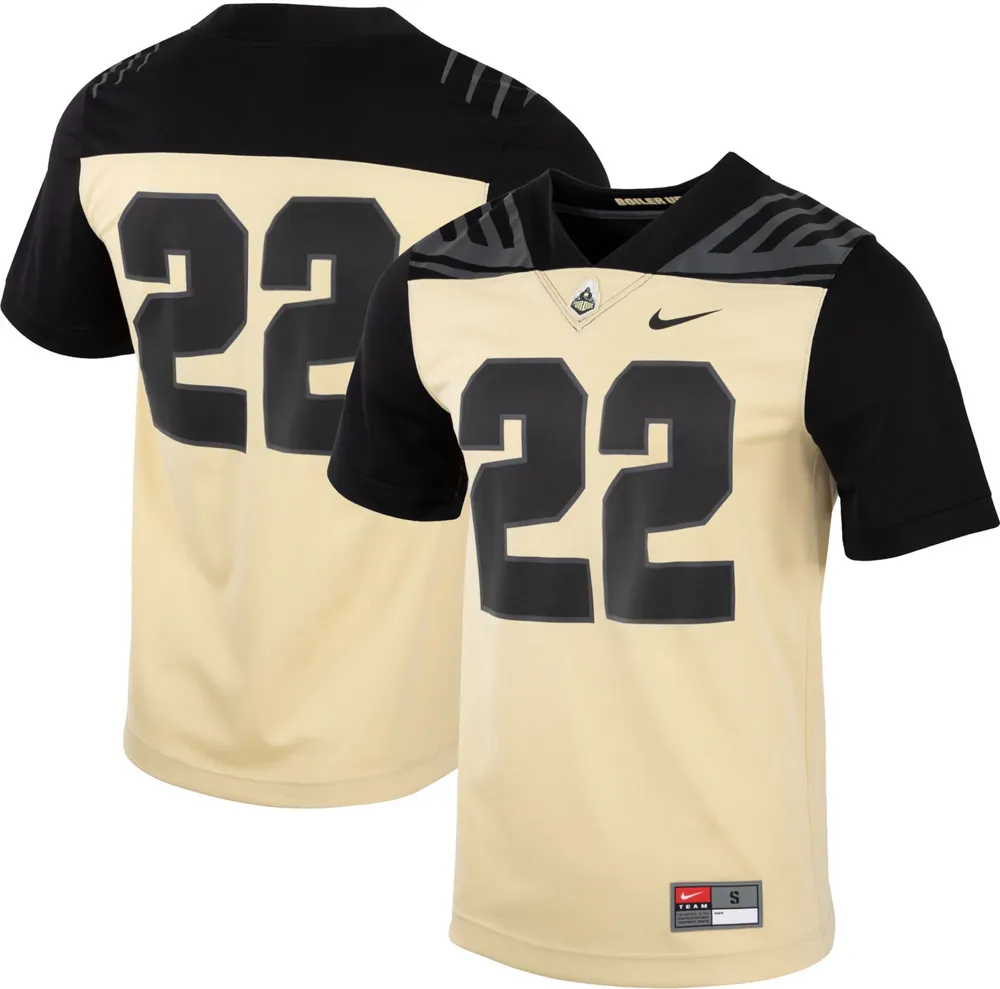 Nike Men's Purdue Boilermakers #22 Gold Untouchable Game Football Jersey