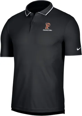 Nike Men's Princeton  Tigers Black UV Collegiate Polo