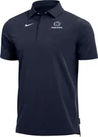 Nike Men's Penn State Nittany Lions Blue Football Coach Dri-FIT Polo