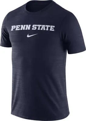 Nike Men's Penn State Nittany Lions Blue Dri-FIT Velocity Legend Team Issue T-Shirt