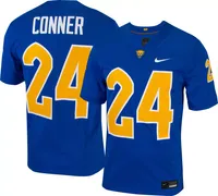 Nike Men's Pitt Panthers James Conner #24 Blue Untouchable Game Football Jersey