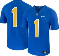 Nike Men's Pitt Panthers #1 Blue Untouchable Game Football Jersey