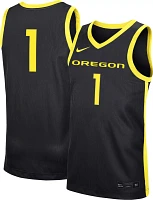 Nike Men's Oregon Ducks #1 Black Dri-FIT Replica Basketball Jersey