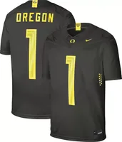 Nike Men's Oregon Ducks #1 Green Dri-FIT Alternate Game Football Jersey