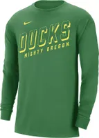 Nike Men's Oregon Ducks Green Max90 Mighty Long Sleeve T-Shirt