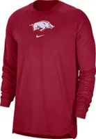 Nike Men's Arkansas Razorbacks Cardinal Spotlight Basketball Dri-FIT Long Sleeve T-Shirt