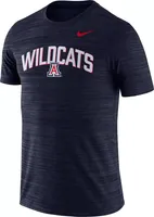 Nike Men's Arizona Wildcats Navy Dri-FIT Velocity Football T-Shirt