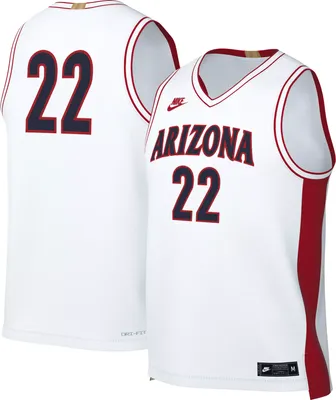 Nike Men's Arizona Wildcats #22 White Limited Basketball Jersey