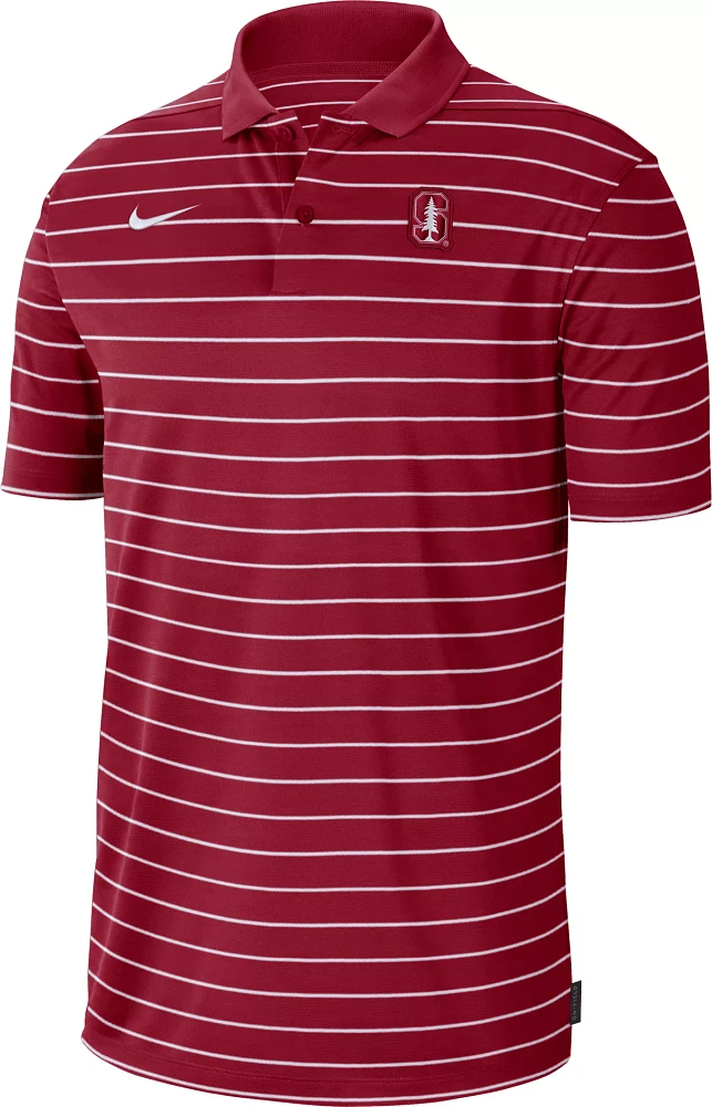 Nike Men's Stanford Cardinal Football Sideline Victory Dri-FIT Polo