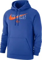 Nike Men's Savannah State Tigers Reflex Blue Club Fleece Wordmark Pullover Hoodie