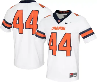 Nike Men's Syracuse Orange #44 White Untouchable Football Jersey