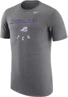 Nike Men's TCU Horned Frogs Grey Tri-Blend T-Shirt