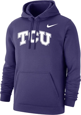 Nike Men's TCU Horned Frogs Purple Club Fleece Pullover Hoodie