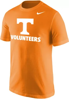 Nike Men's Tennessee Volunteers Tennessee Orange Core Cotton T-Shirt