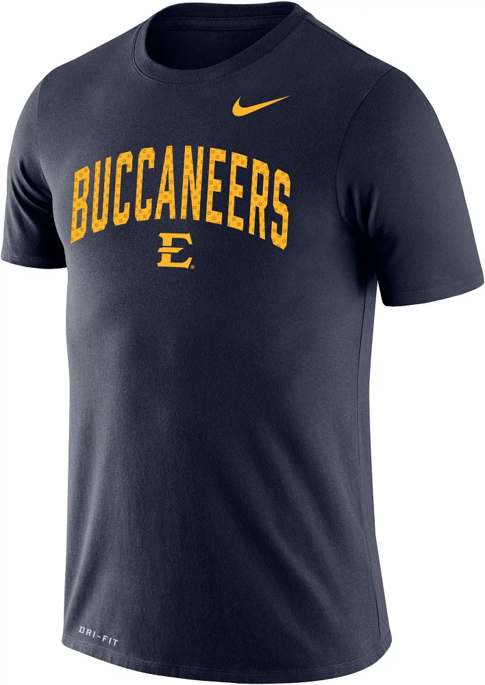 Nike Men's East Tennessee State Buccaneers Navy Dri-FIT Legend T-Shirt