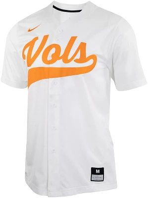 Nike Men's Tennessee Volunteers Full Button Replica Baseball Jersey