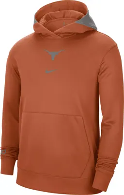 Nike Men's Texas Longhorns Burnt Orange Spotlight Basketball Pullover Hoodie