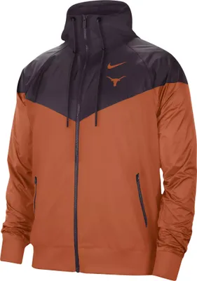 Nike Men's Texas Longhorns Burnt Orange Windrunner Jacket