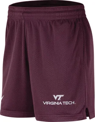 Nike Men's Virginia Tech Hokies Maroon Dri-FIT Knit Mesh Shorts