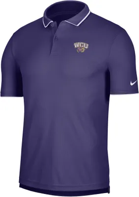 Nike Men's Western Carolina Catamounts Purple UV Collegiate Polo