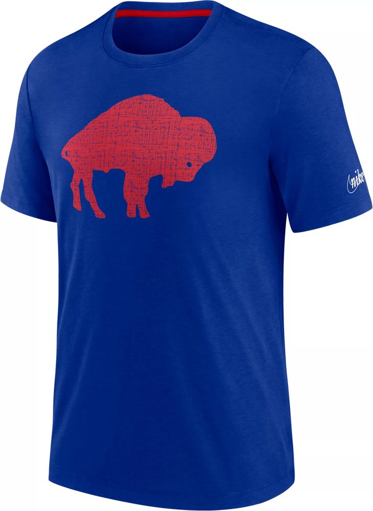 Nike Men's Buffalo Bills Historic Logo Royal T-Shirt