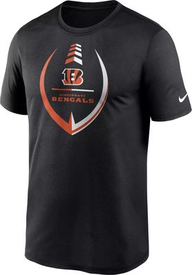 Nike Men's Cincinnati Bengals Legend Icon Black T-Shirt