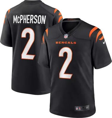 Nike Men's Cincinnati Bengals Evan McPherson #2 Reflective Black Limited Jersey