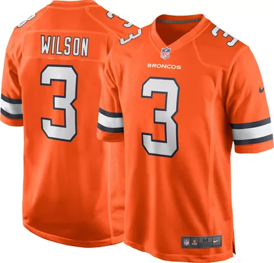 Nike Men's Denver Broncos Russell Wilson #3 2nd Alternate Game Jersey