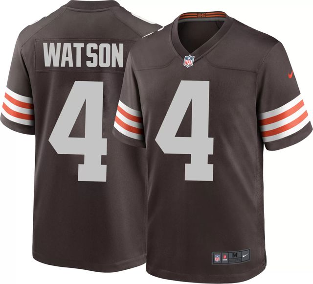 Nike Men's Cleveland Browns Deshaun Watson #4 Alternate White Game