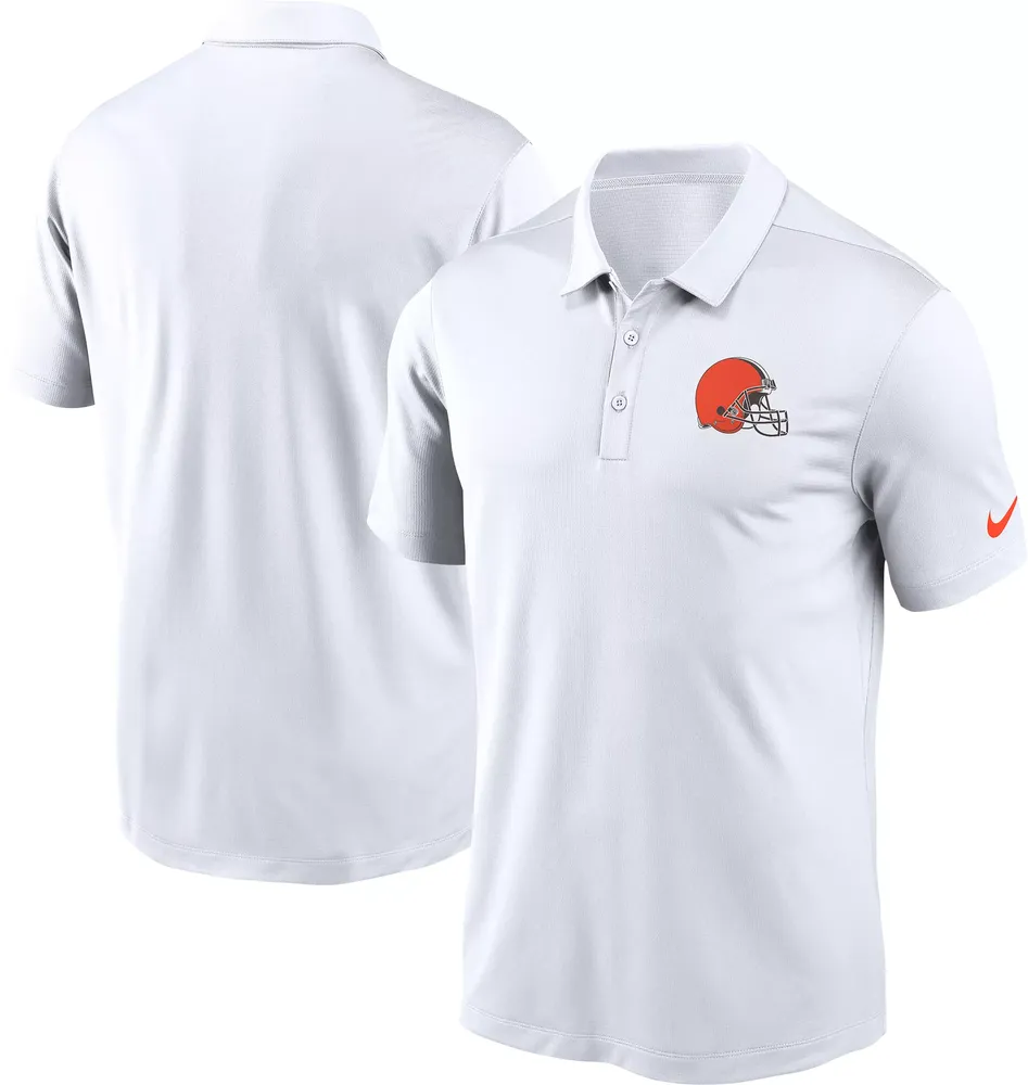 Nike Men's Cleveland Browns Franchise White Polo