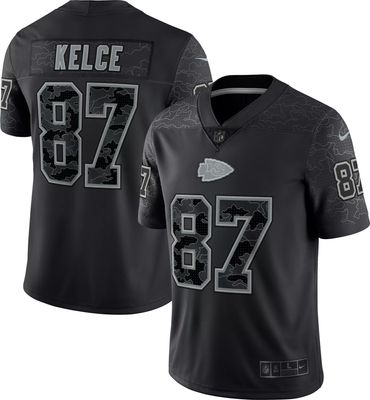 Travis Kelce Kansas City Chiefs Nike RFLCTV Limited Jersey - Black