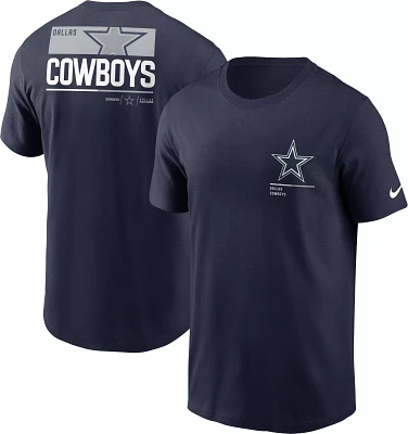 Nike Men's Dallas Cowboys Team Incline Navy T-Shirt