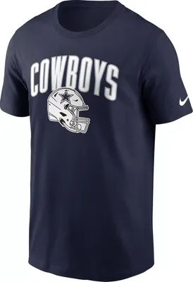 Nike Men's Dallas Cowboys Navy Alternate Helmet T-Shirt