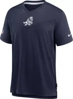 Nike Men's Dallas Cowboys Sideline Coaches Throwback Navy T-Shirt