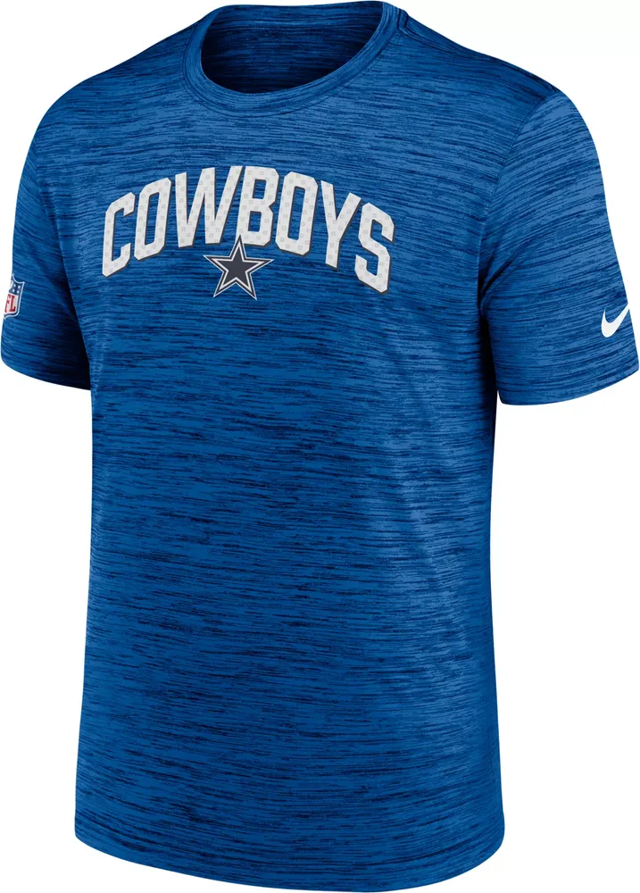 Nike Men's Dallas Cowboys Sideline Legend Velocity Royal T-Shirt